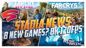 Stadia News: 8 NEW Games COMING!? 8k 120 FPS Reconfirmed By Stadia! Stadia Exclusive Typhoon Studios