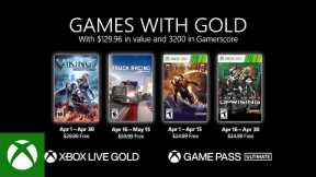 Xbox - April 2021 Games with Gold