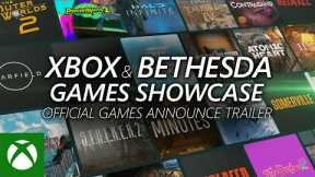 Xbox Games - Announce Trailer - Xbox & Bethesda Games Showcase 2021