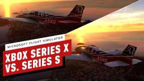 Microsoft Flight Simulator - Xbox Series X vs Xbox Series S Graphics Comparison