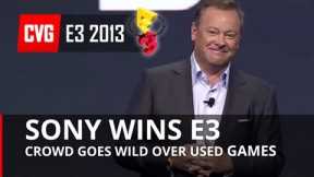 Sony reveals used game policy, crowd goes WILD! E3 2013