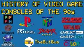Video Game Consoles of the 90s #RETROGAMING