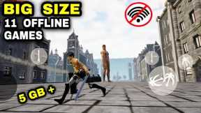 Top 11 Best OFFLINE BIG SIZE Games for Android iOS with HIGH GRAPHIC more then 1 GB SIZE