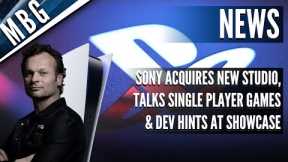 Sony Acquires New Studio, Talks Single Player PS5 Games & Dev Hints At PlayStation Event | PS5 News