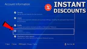 Change this one SETTING on PLAYSTATION to get Massive Discounts Everytime!