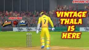 VINTAGE THALA IS HERE...💛🔥 REAL CRICKET 22 RCPL 2009 EP 10