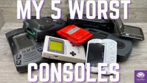 My 5 WORST handheld game Consoles