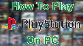 How To Play Playstation Games on PC  [PS1 EMULATOR]