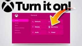 NEW Xbox Update: Turn this on now!