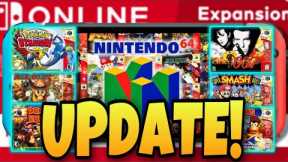 The Nintendo Switch Online N64 Games Roadmap UPDATE...