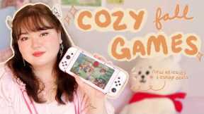fall COZY GAMES on the nintendo switch 🍂 new releases & eshop sales