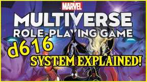 Marvel Multiverse Role Playing  Game D161 Dice System Explained