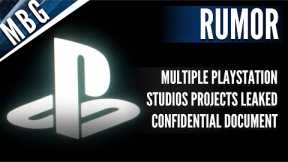 Multiple PlayStation Studios Projects Leaked In Confidential Document