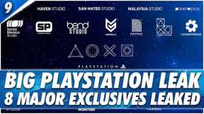 Big PlayStation Leak Reveals 8 New Exclusive Games and More
