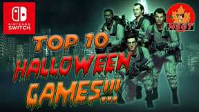 TOP 10 Nintendo Switch HALLOWEEN GAMES 2022 Edition | Best Halloween & Horror Games On Switch