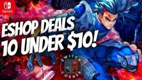 MASSIVE Nintendo ESHOP Sale Now Live! 10 Under $10! Nintendo Switch ESHOP Deals!