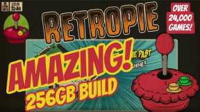 AMAZING 256GB RetroPie Build / Image w/ 24,000+ Games!! | RetroPie Guy Raspberry Pi Emulation