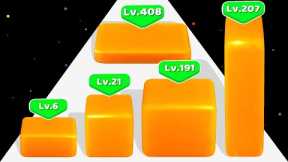 LEVEL UP 'Jelly Run 3D' - Math Games (Freeplay, Original)