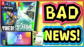 Bad Nintendo Switch News Appears! | Console & New Game PRICE INCREASE?! + Mario Movie TROUBLE?