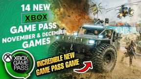 14 NEW XBOX GAME PASS GAMES THIS NOVEMBER & DECEMBER