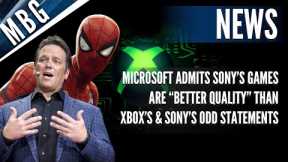 Microsoft Admits Sony's Games are Better Quality Than Xbox's & Sony's Odd Statements | PS5 News