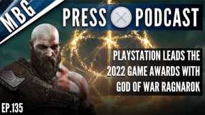 PXP EP.135 | Sony Leads The Game Awards | God of War Ragnarok Spoiler Free Thoughts | New PS5 Games