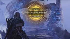 Surviving Fimbulwinter | God of War Ragnarök | PlayStation Gameplay