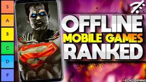 Ranking the Recommended OFFLINE Games in the App Store