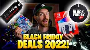 The BEST  Nintendo Switch Black Friday Deals of 2022!!! Huge Sales!!!