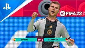 FIFA 23 - Spain vs Germany - FIFA World Cup Qatar 2022 Group Stage Match