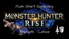 Monster Hunter Rise - Lance | Anjanath