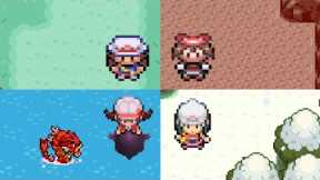 I Played 4 DIFFERENT Pokemon Games AT THE SAME TIME
