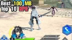 10 Games 100 MB RPG for Android & iOS playable OFFLINE & ONLINE RPG Low size games Mobile