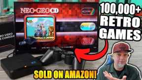 TONS OF RETRO GAMES ON ONE CONSOLE SOLD ON AMAZON! Mini Emulation Console Review!