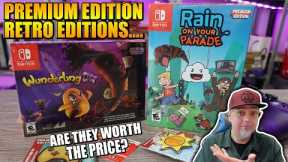 EXTREMELY Limited Nintendo Switch RETRO Edition Games From Premium Edition! Are They Worth It?