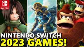 ALL Rumored & Confirmed Nintendo Switch 1st-Party Games in 2023 !
