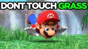 Can I avoid touching grass in every Mario game?