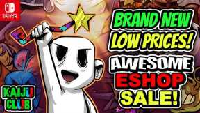 BRAND NEW DEALS! AWESOME Nintendo Switch Eshop Sales!