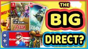 First HUGE 2023 NINTENDO DIRECt WHEN?! + NEW Nintendo Switch Games We COULD SEE!