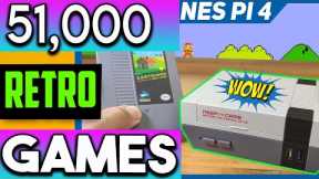 🔴NESPi 4 Retro Gaming Console with 51,000 Games & 60 Systems !