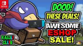 SWEET DEALS, DOOD! AWESOME Nintendo Switch Eshop Sales!