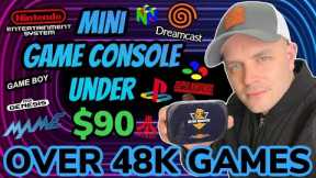 Mini Game Console w/ Over 48K Games For Under $90! | Retro Monser Console