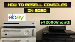 How to resell VIDEO GAME CONSOLES on EBAY!