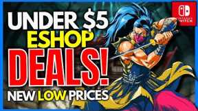 NEW Nintendo Switch ESHOP SALE! The BEST Deals Under $5!