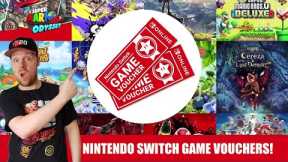 How To Use Nintendo Switch Game Vouchers!