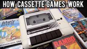 How Old-School Cassette Tape Drives Played Games | MVG