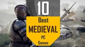 TOP 10 MEDIEVAL Games | Best Medieval Games to play for PC