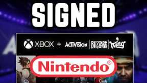 MASSIVE Xbox Activision Blizzard Acquisition NEWS with NINTENDO