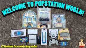 WELCOME TO POPSTATION WORLD! Reviewing 15 Cheapo Bootleg Game Consoles...
