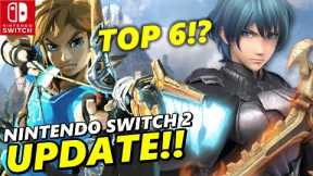 Nintendo Switch 2 Update & 6 BEST Switch Games !